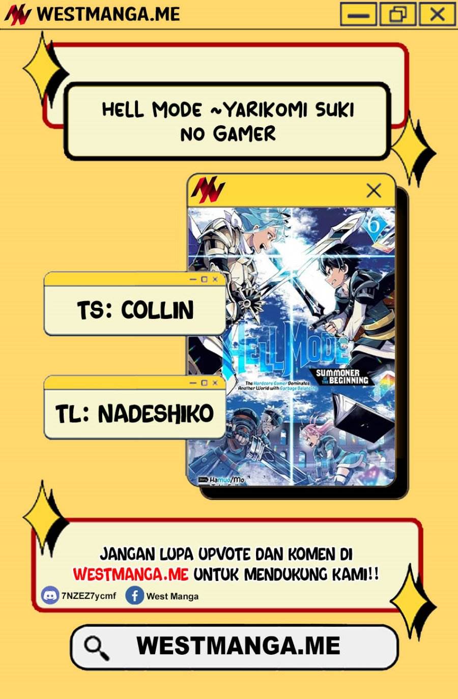 Hell Mode: Yarikomi Suki no Gamer wa Hai Settei no Isekai de Musou Suru Chap 81.1 - Next Chap 82.1