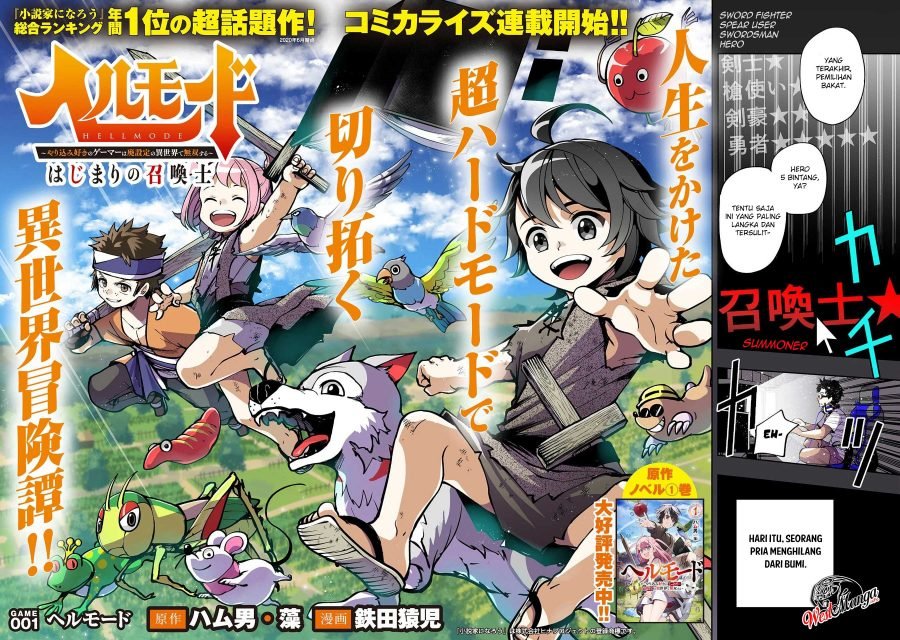 Hell Mode: Yarikomi Suki no Gamer wa Hai Settei no Isekai de Musou Suru Chap 1 - Next Chap 2