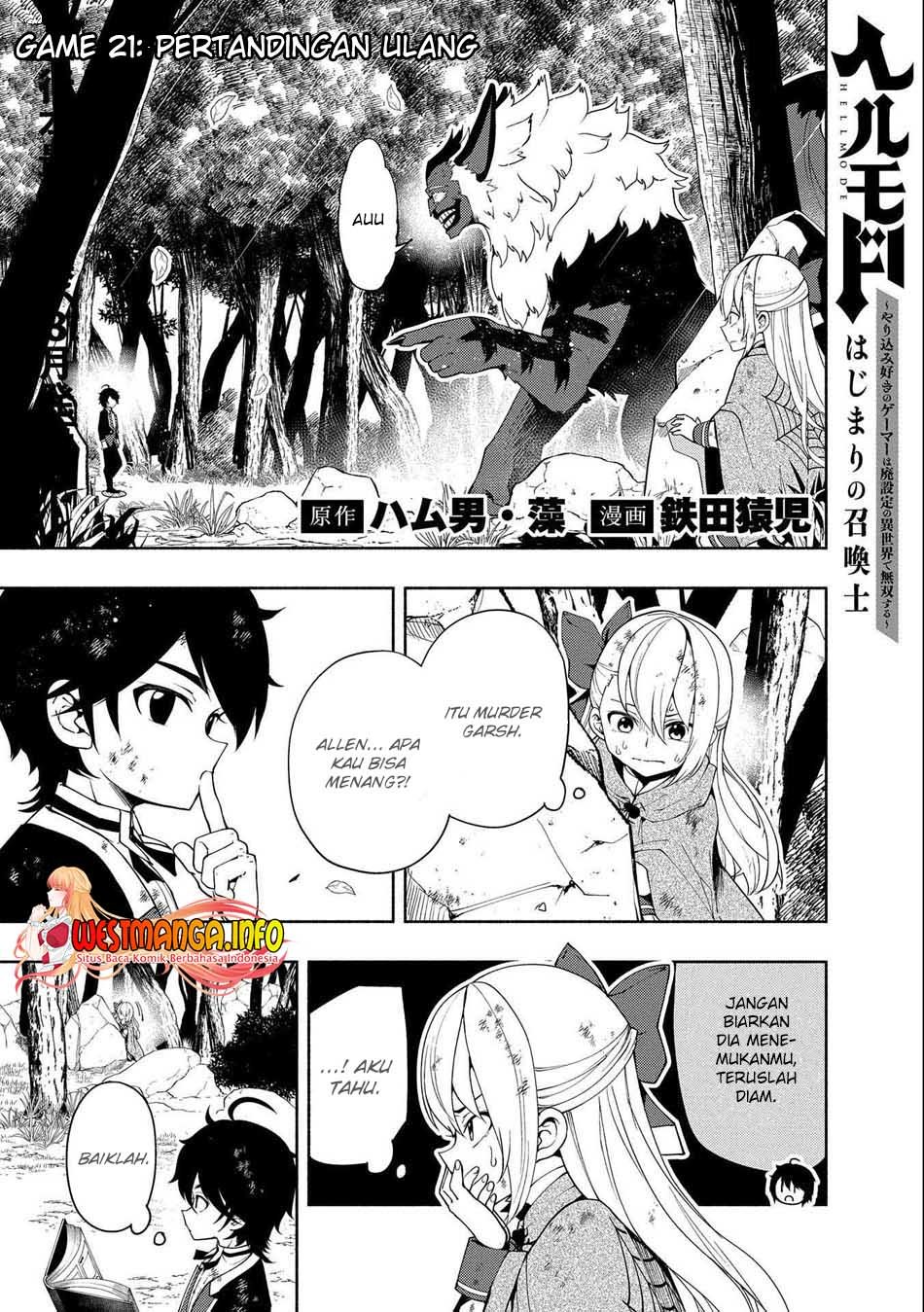 Hell Mode: Yarikomi Suki no Gamer wa Hai Settei no Isekai de Musou Suru Chap 21 - Next Chap 22