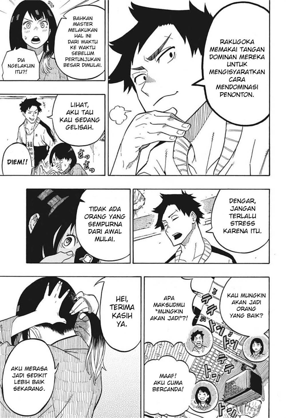 Akane Banashi Chap 3 - Next Chap 4