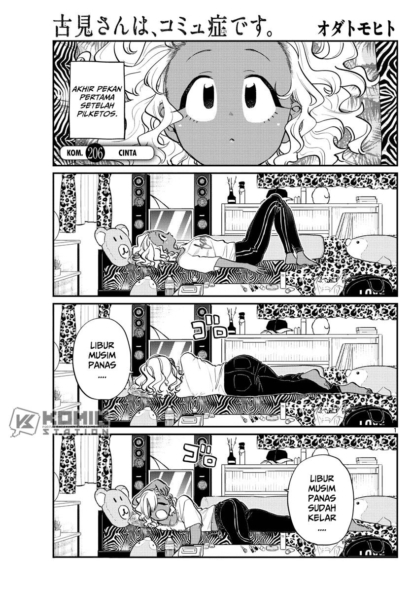 Komi-san wa Komyushou Desu. Chap 206 - Next Chap 207