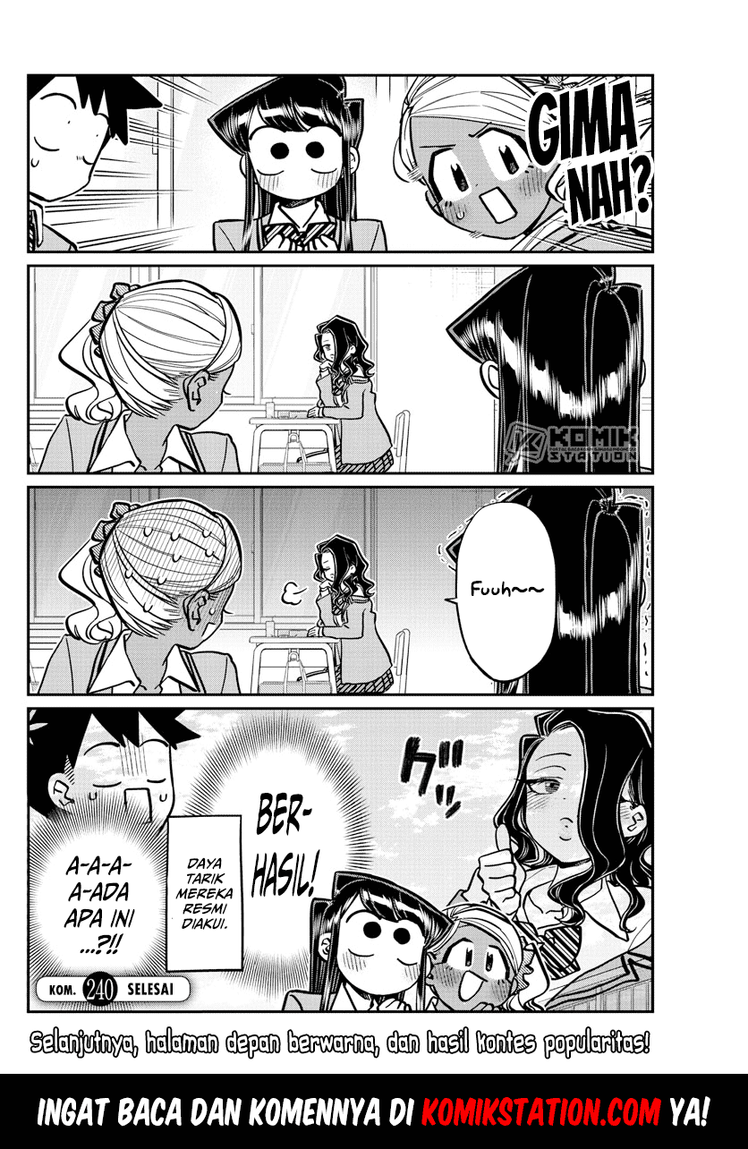 Komi-san wa Komyushou Desu. Chap 240 - Next Chap 241