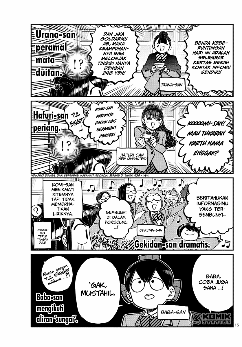 Komi-san wa Komyushou Desu. Chap 258 - Next Chap 259