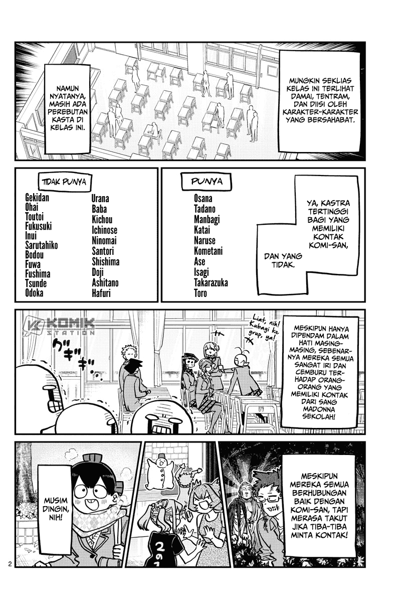 Komi-san wa Komyushou Desu. Chap 258 - Next Chap 259