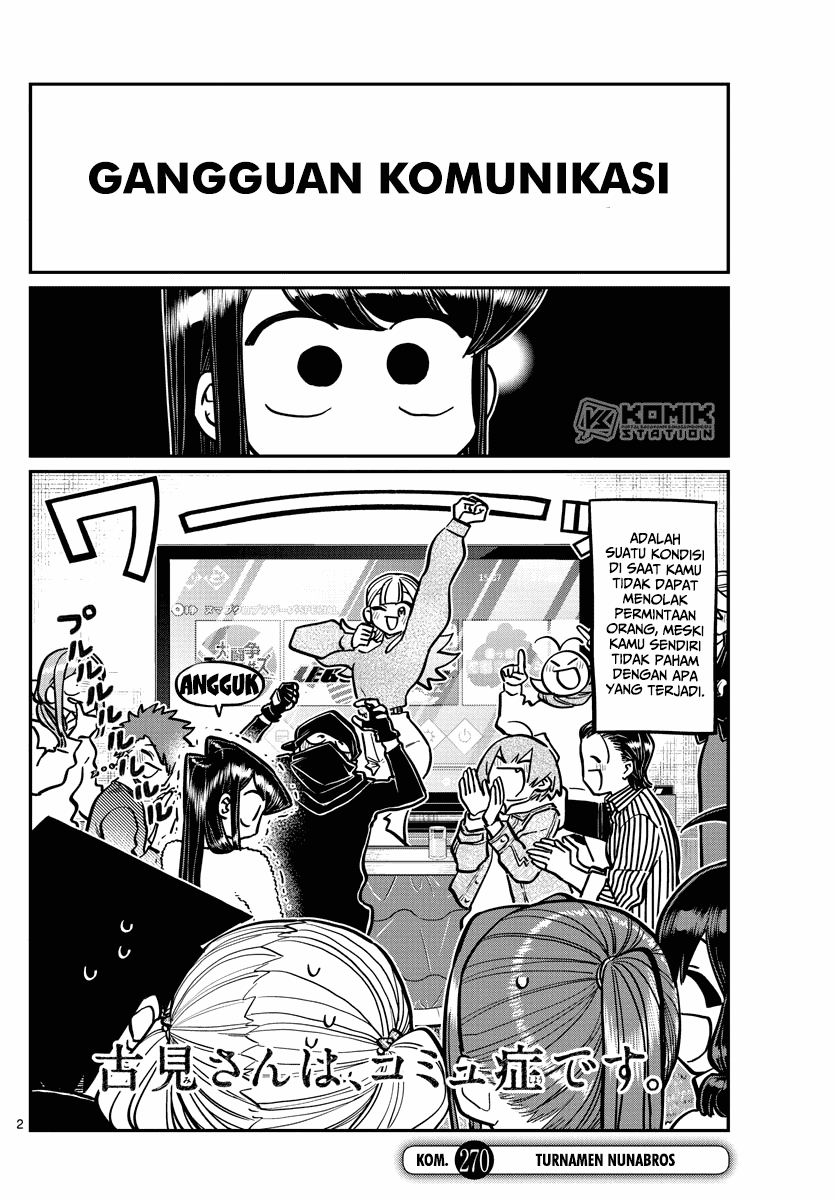 Komi-san wa Komyushou Desu. Chap 270 - Next Chap 271