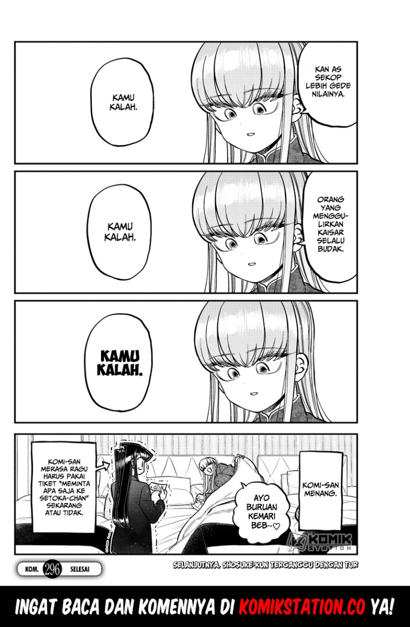 Komi-san wa Komyushou Desu. Chap 296 - Next Chap 297