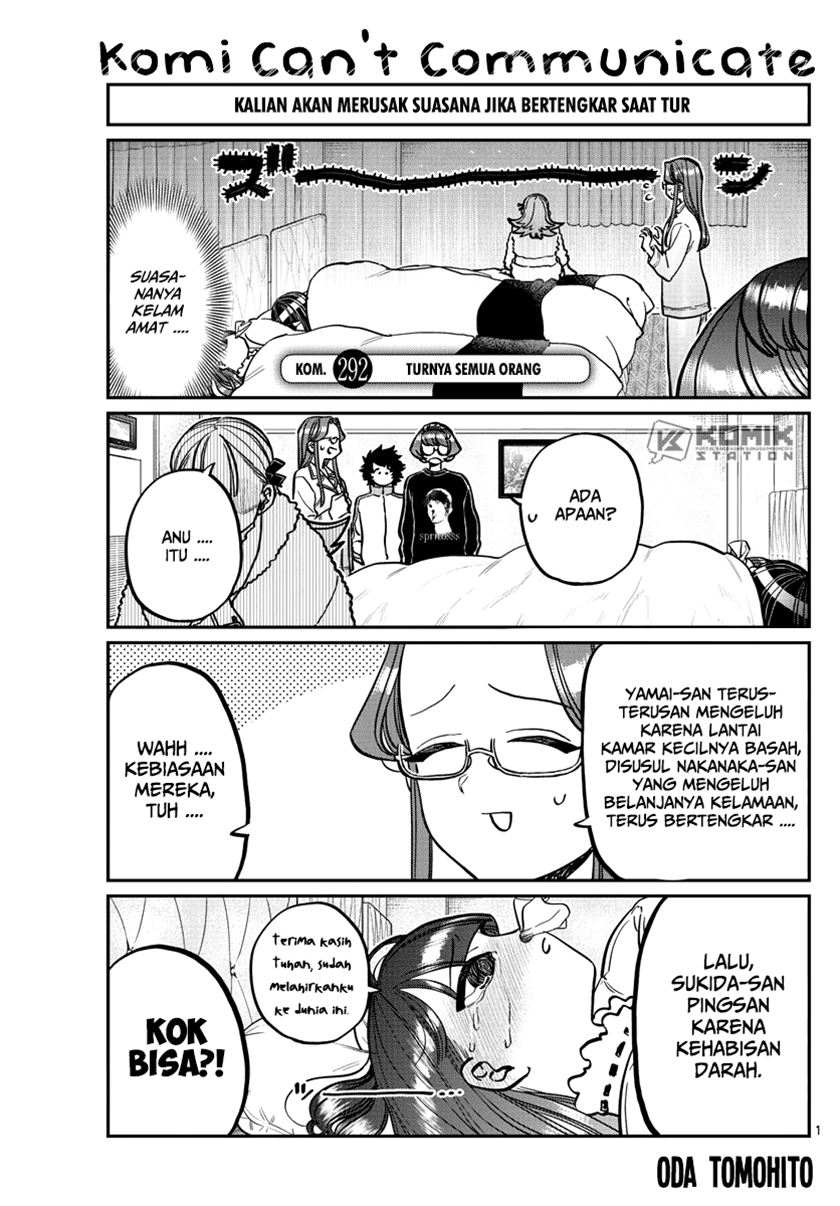Komi-san wa Komyushou Desu. Chap 292 - Next Chap 293
