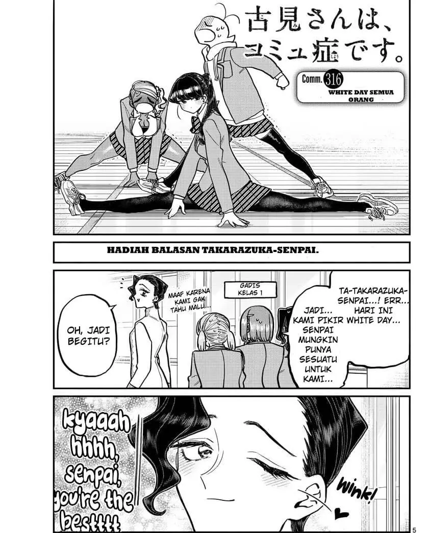 Komi-san wa Komyushou Desu. Chap 316 - Next Chap 317