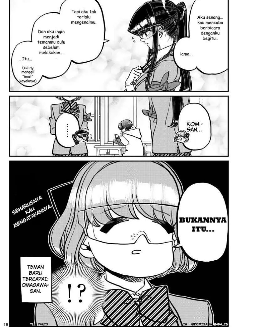 Komi-san wa Komyushou Desu. Chap 333 - Next Chap 334