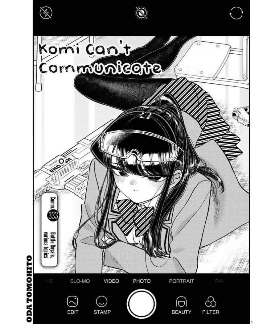 Komi-san wa Komyushou Desu. Chap 333 - Next Chap 334