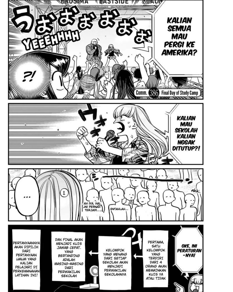 Komi-san wa Komyushou Desu. Chap 386 - Next Chap 387