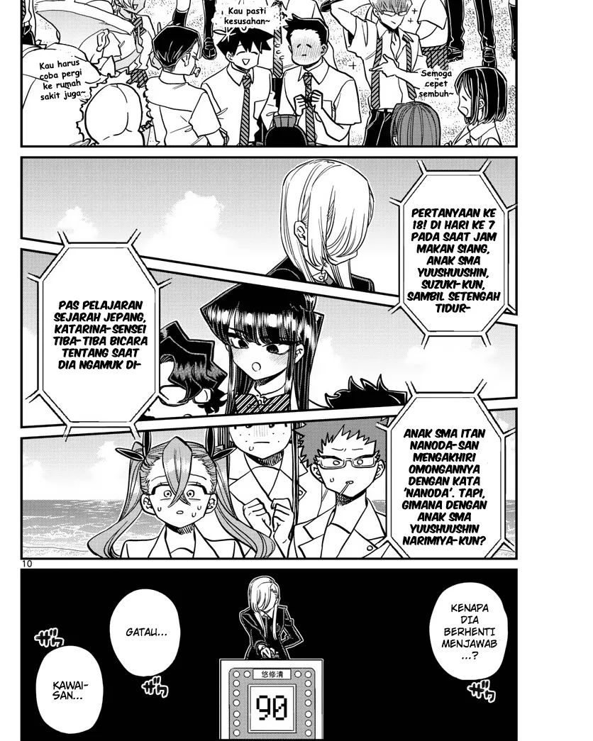 Komi-san wa Komyushou Desu. Chap 388 - Next Chap 389