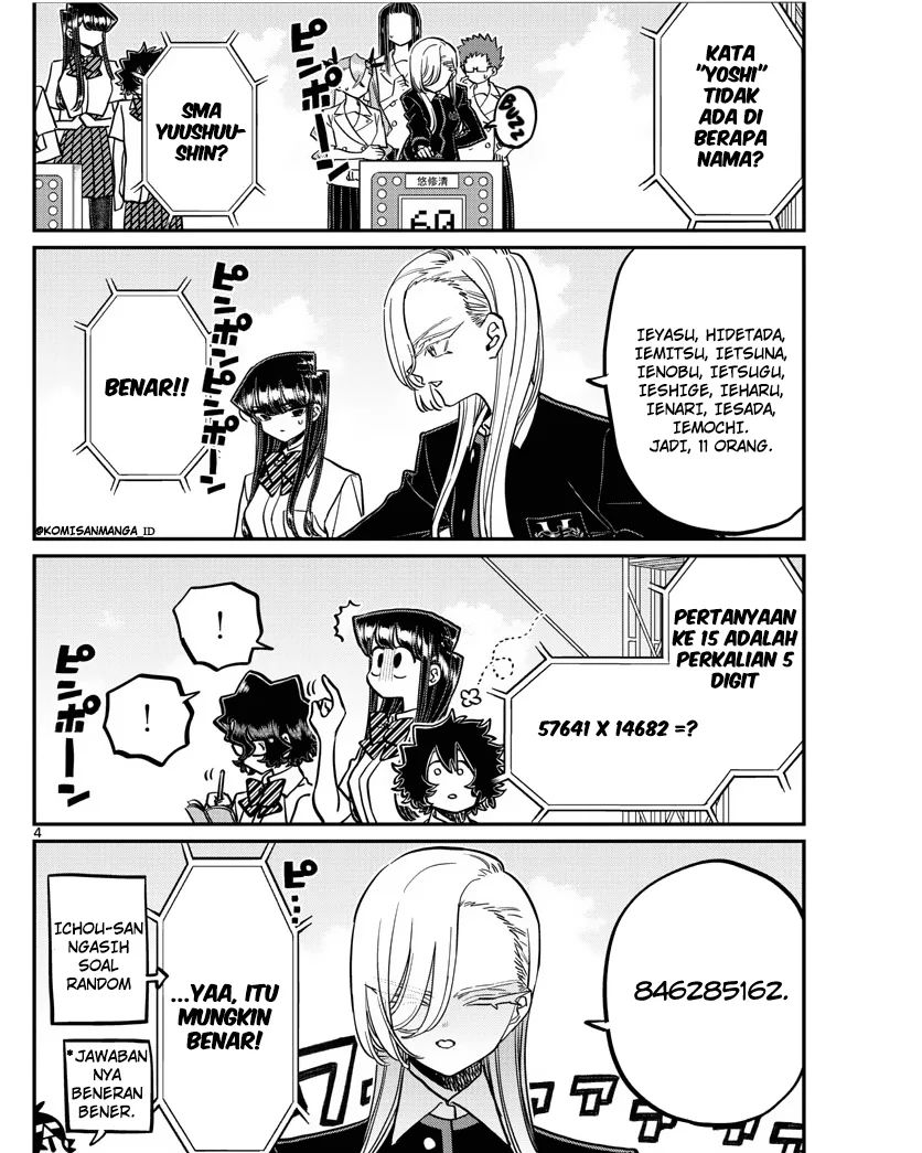 Komi-san wa Komyushou Desu. Chap 388 - Next Chap 389