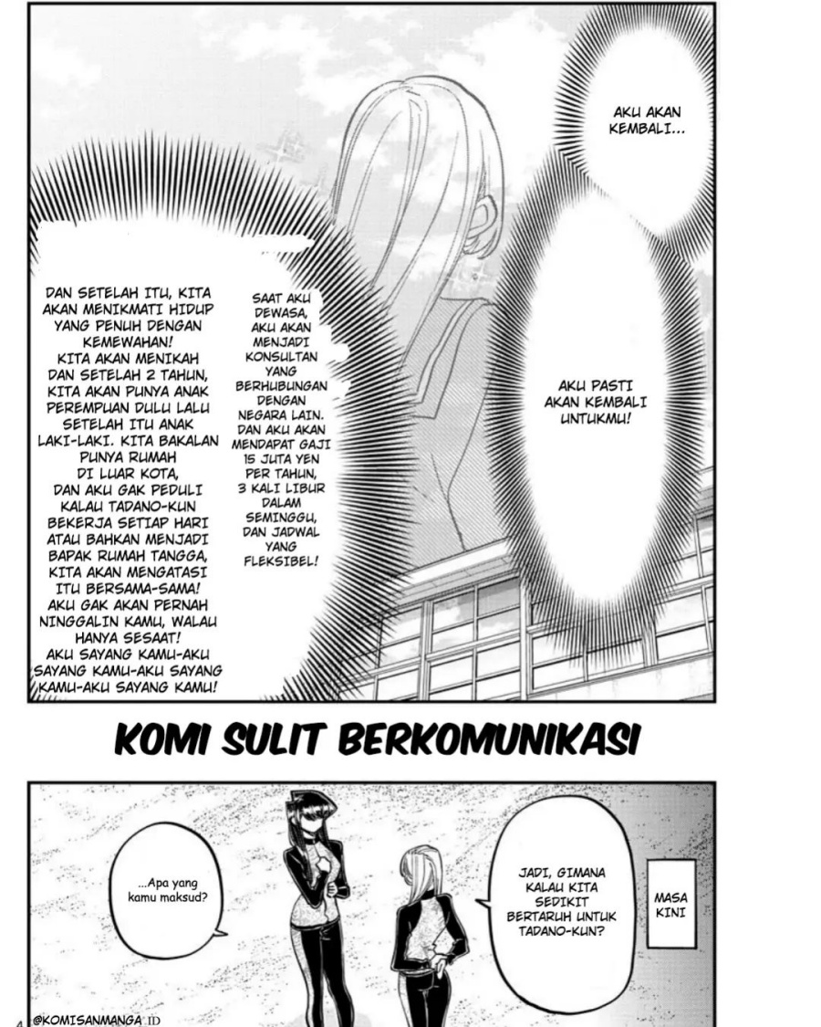Komi-san wa Komyushou Desu. Chap 381 - Next Chap 382