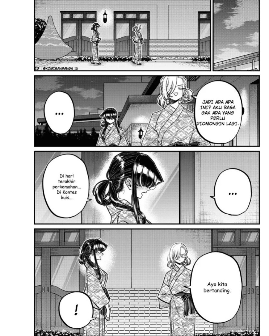 Komi-san wa Komyushou Desu. Chap 383 - Next Chap 384