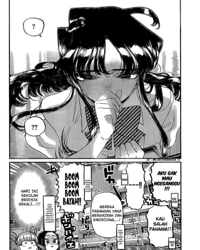 Komi-san wa Komyushou Desu. Chap 395 - Next Chap 396