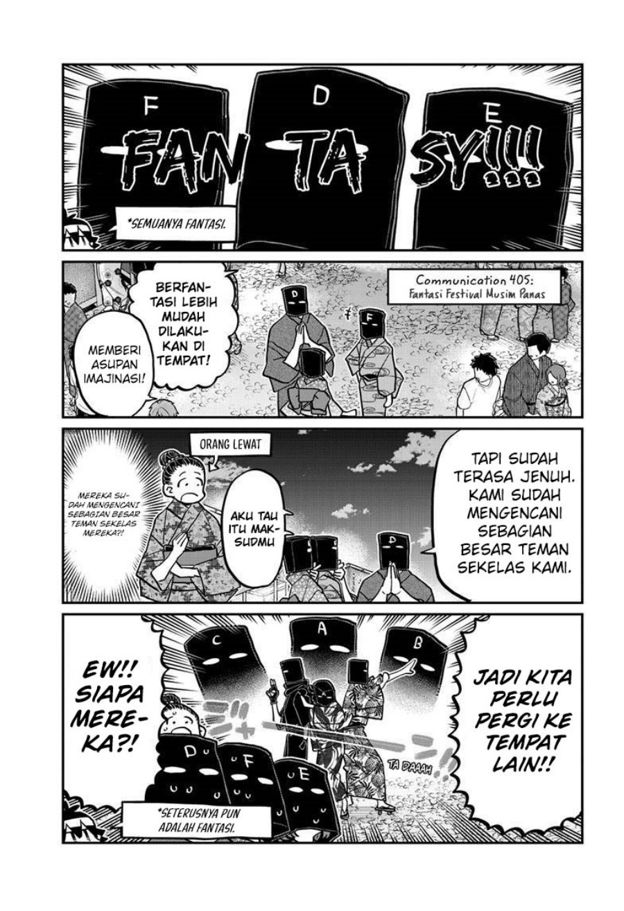 Komi-san wa Komyushou Desu. Chap 405 - Next Chap 406