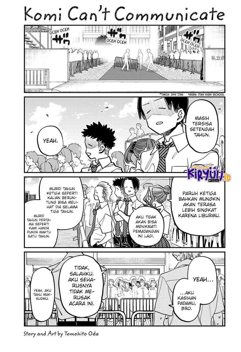 Komi-san wa Komyushou Desu. Chap 415 - Next Chap 416