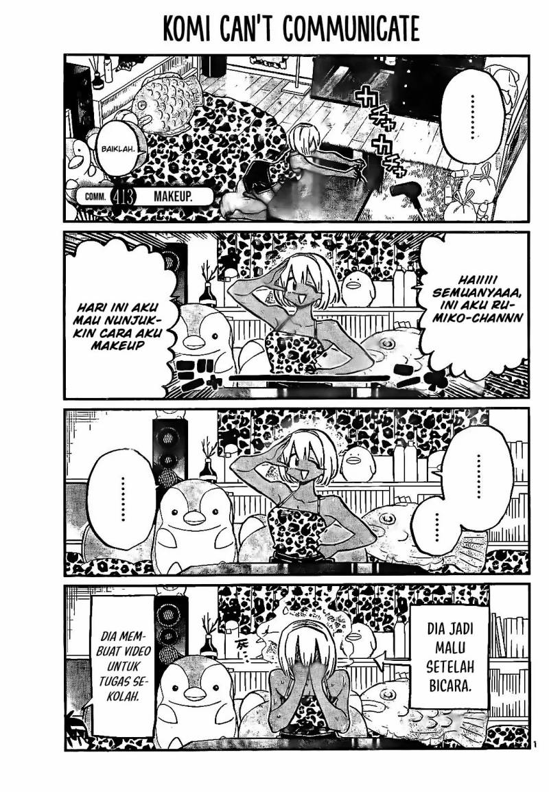 Komi-san wa Komyushou Desu. Chap 413 - Next Chap 414
