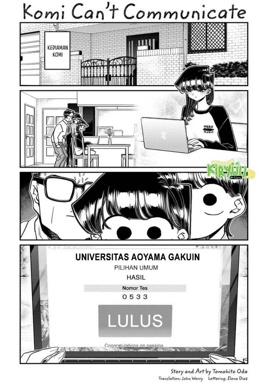 Komi-san wa Komyushou Desu. Chap 446 - Next Chap 447