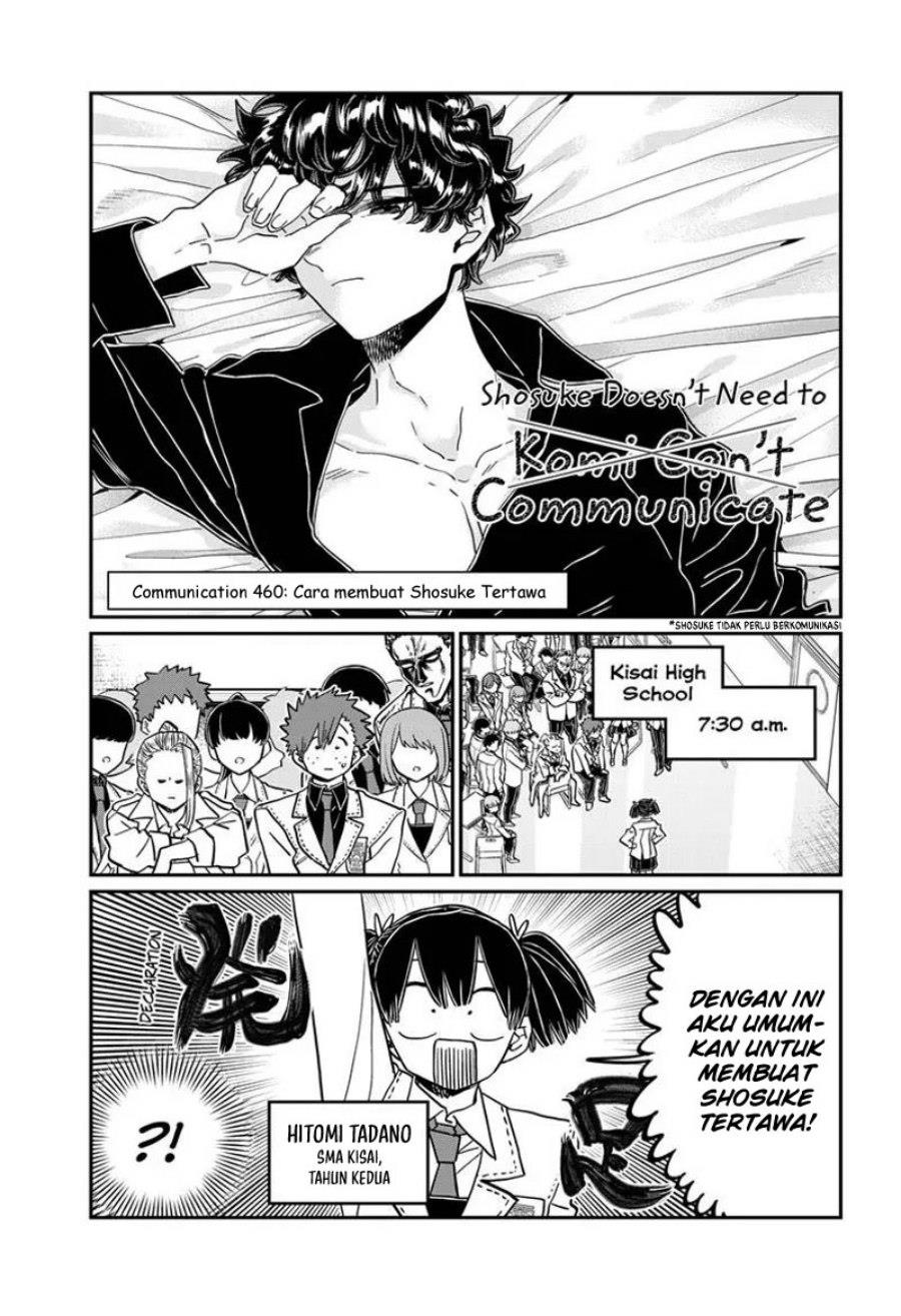 Komi-san wa Komyushou Desu. Chap 460 - Next Chap 461