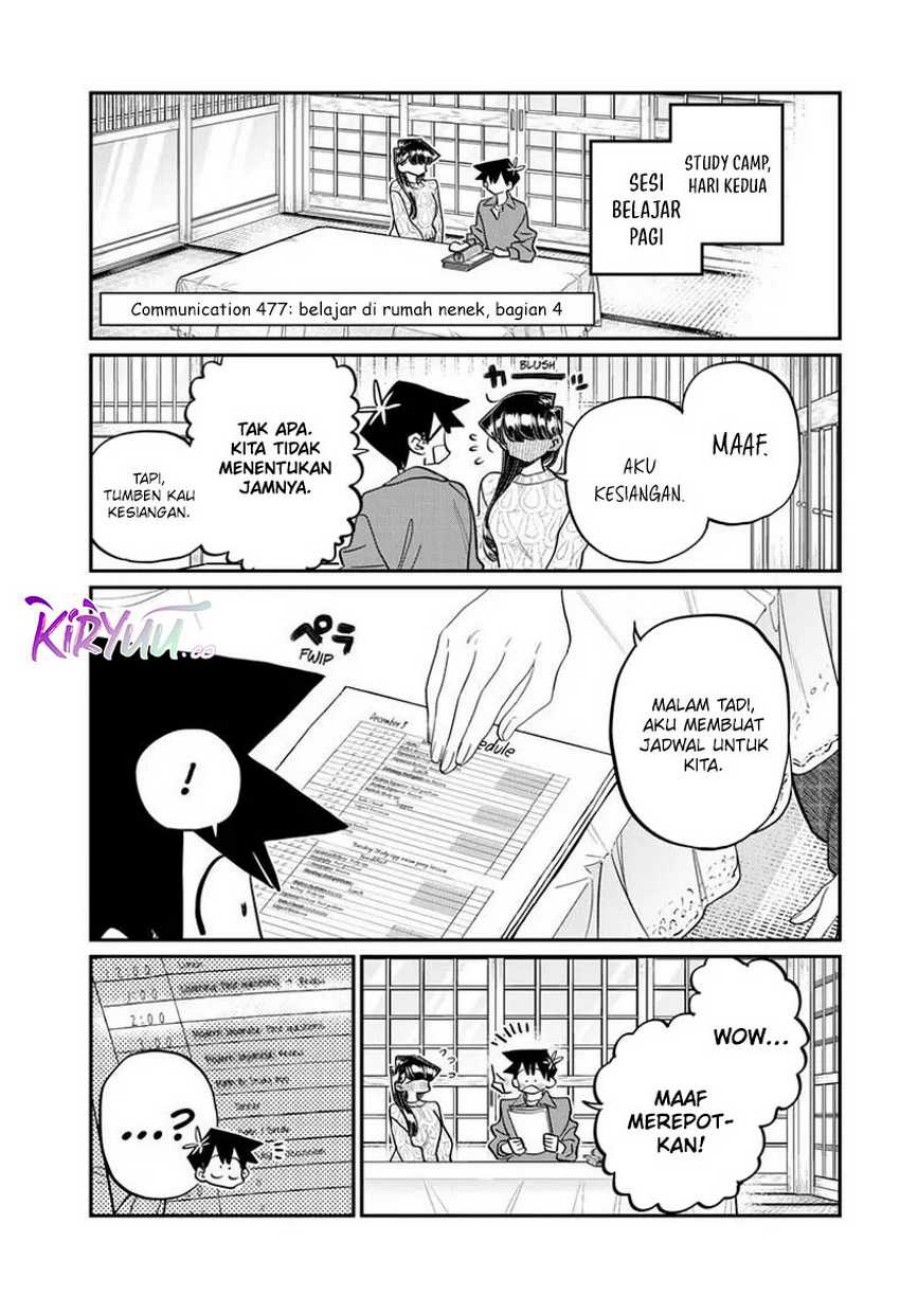 Komi-san wa Komyushou Desu. Chap 477 - Next Chap 478