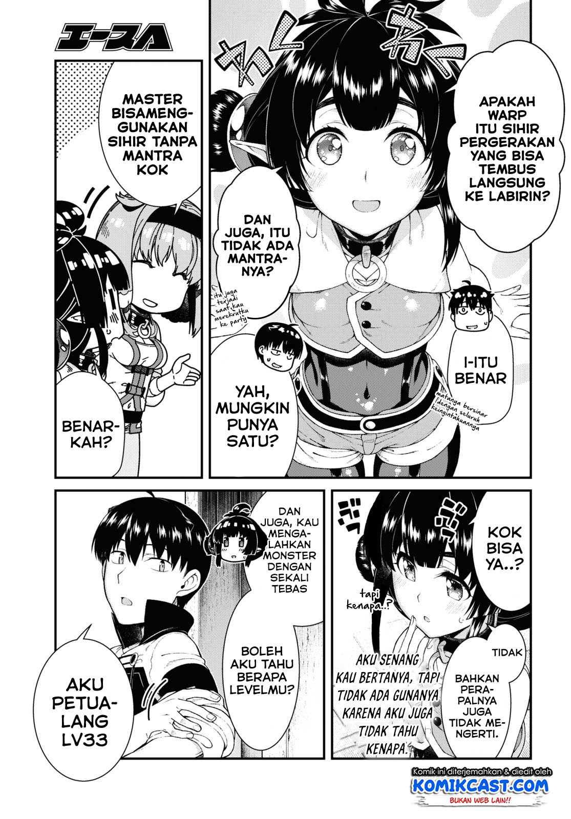 Isekai Meikyuu de Harem o Chap 41 - Next Chap 42