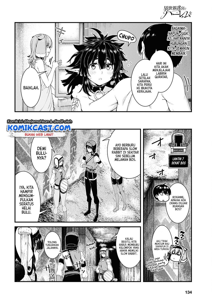 Isekai Meikyuu de Harem o Chap 55 - Next Chap 56