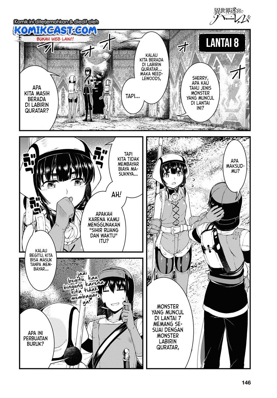 Isekai Meikyuu de Harem o Chap 55 - Next Chap 56