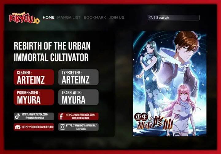 Rebirth of the Urban Immortal Cultivator Chap 1049 - Next Chap 1050
