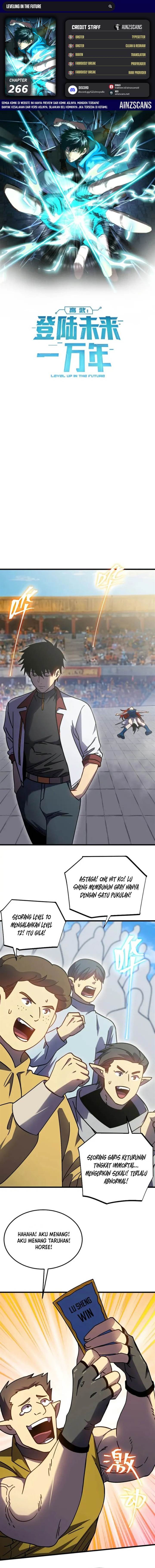Leveling In The Future Chap 266 - Next Chap 267