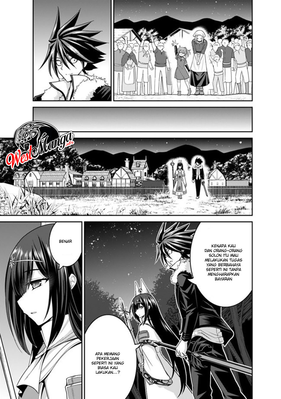 Kujibiki Tokushou Musou Harem-ken Chap 18.1 - Next Chap 19.1