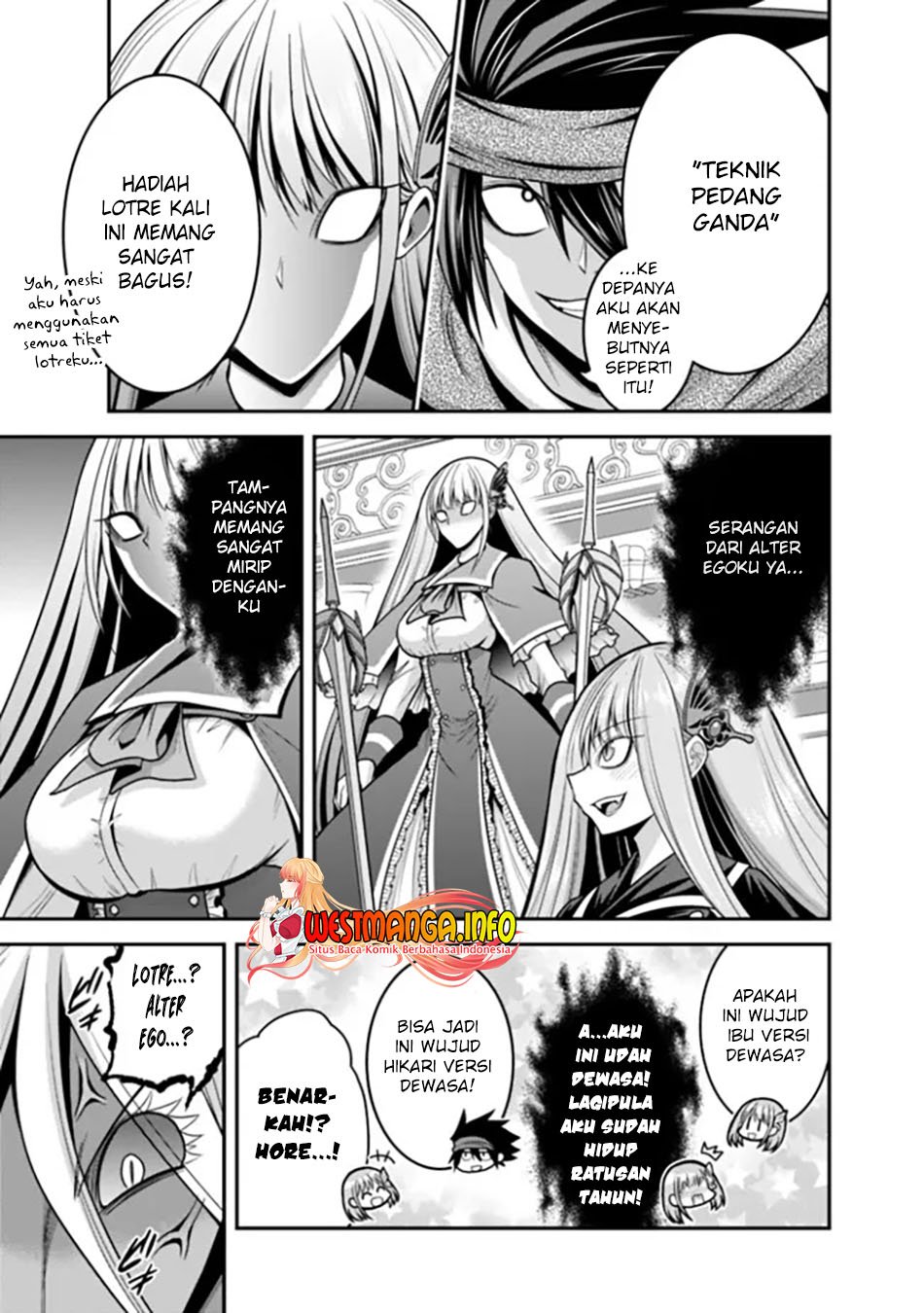 Kujibiki Tokushou Musou Harem-ken Chap 35.1 - Next Chap 36.1