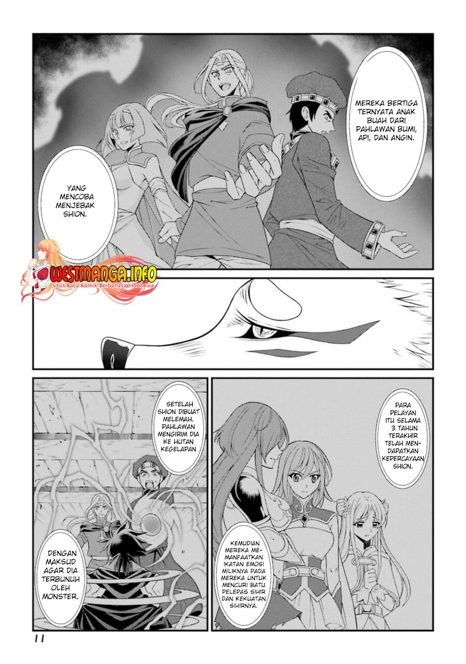 Shikkoku Tsukai no Saikyo Yusha Nakama Zen’in ni Uragira Retanode Saikyo no Mamono Chap 38 - Next Chap 39