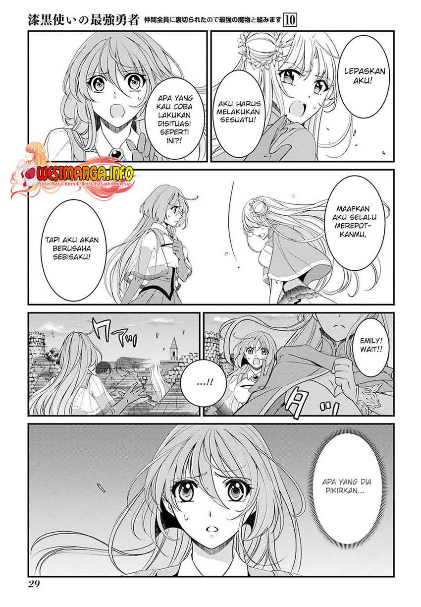 Shikkoku Tsukai no Saikyo Yusha Nakama Zen’in ni Uragira Retanode Saikyo no Mamono Chap 51 - Next Chap 52