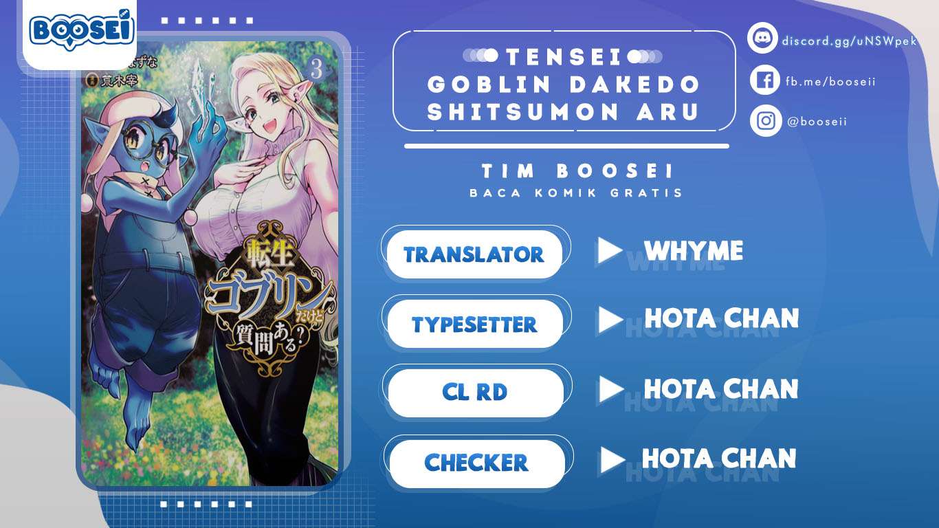 Tensei Goblin da kedo Shitsumon aru? Chap 28 - Next Chap 29