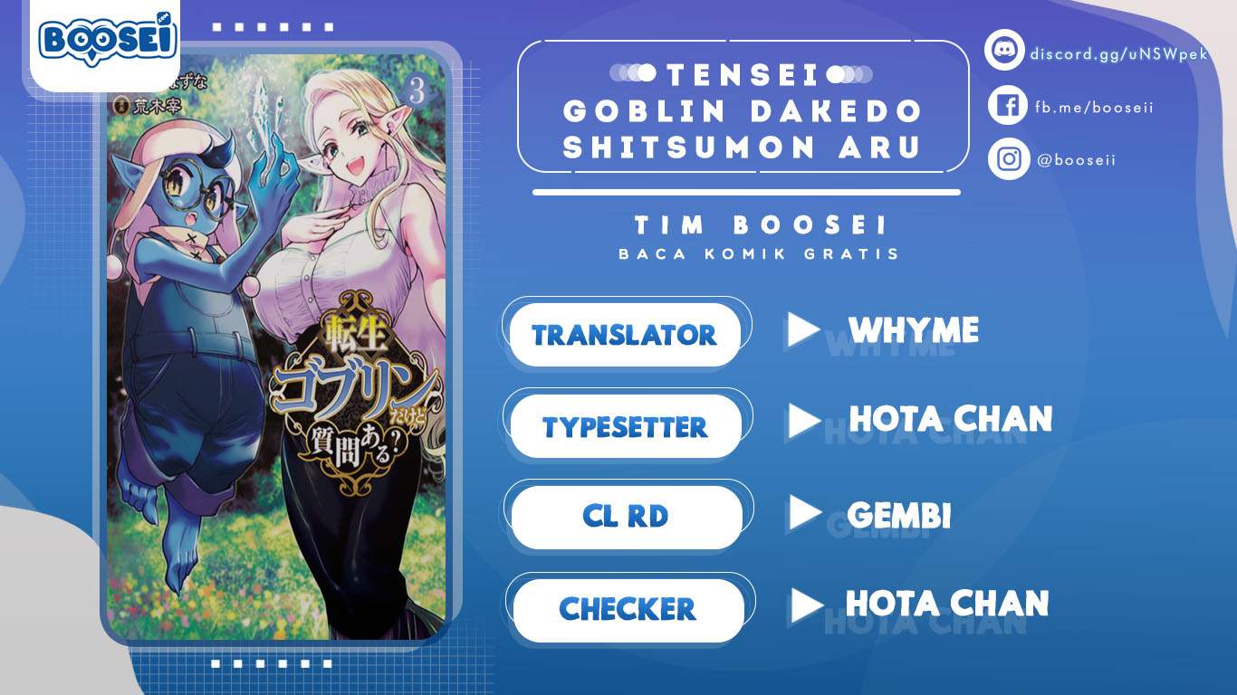 Tensei Goblin da kedo Shitsumon aru? Chap 30 - Next Chap 31