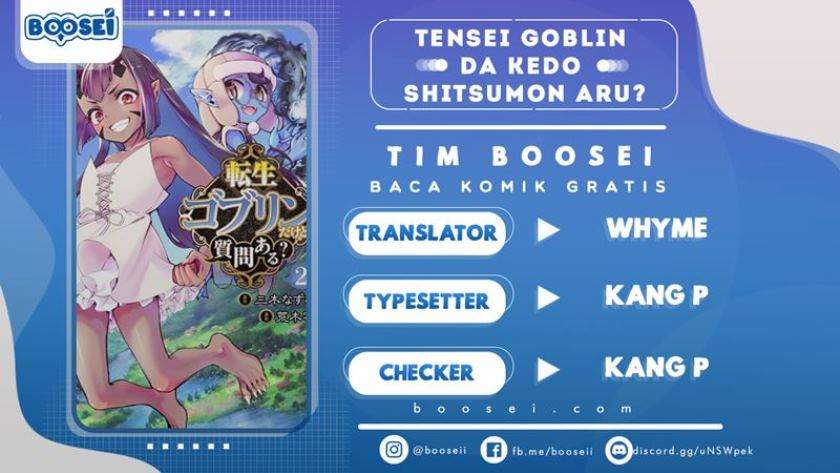 Tensei Goblin da kedo Shitsumon aru? Chap 31 - Next Chap 32