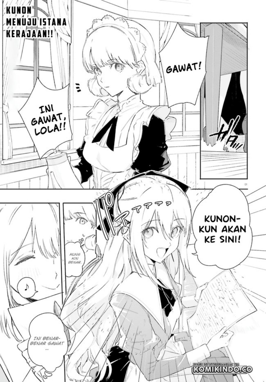 Majutsushi Kunon wa Miete Iru Chap 7.1 - Next Chap 8.1