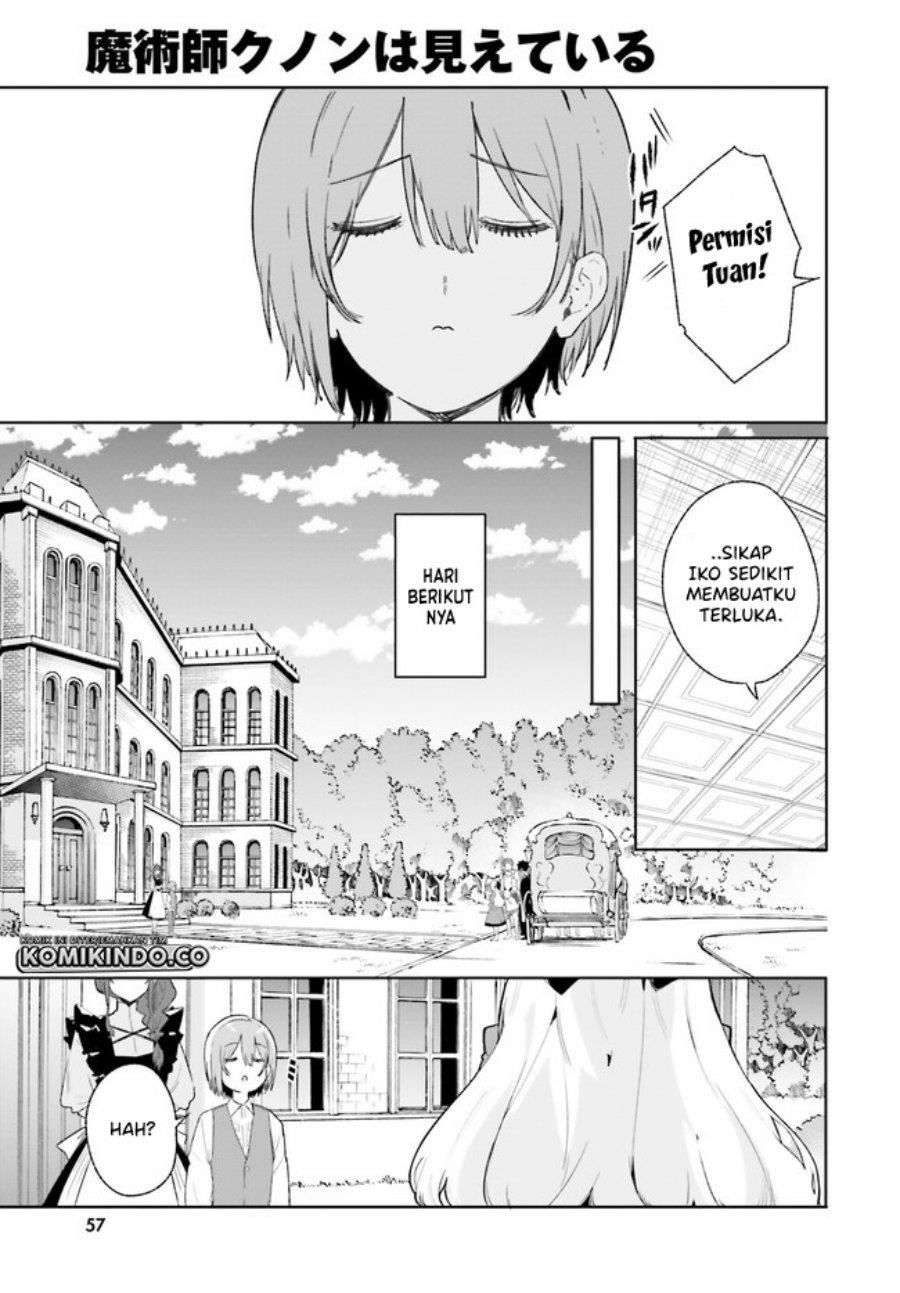 Majutsushi Kunon wa Miete Iru Chap 10.1 - Next Chap 11.1