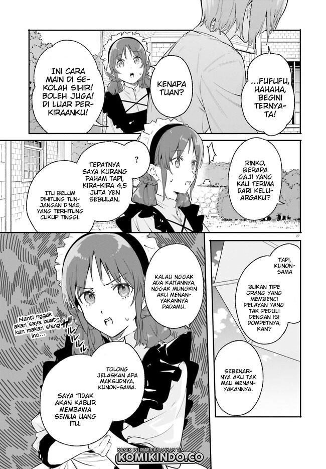 Majutsushi Kunon wa Miete Iru Chap 17.2 - Next Chap 18.2