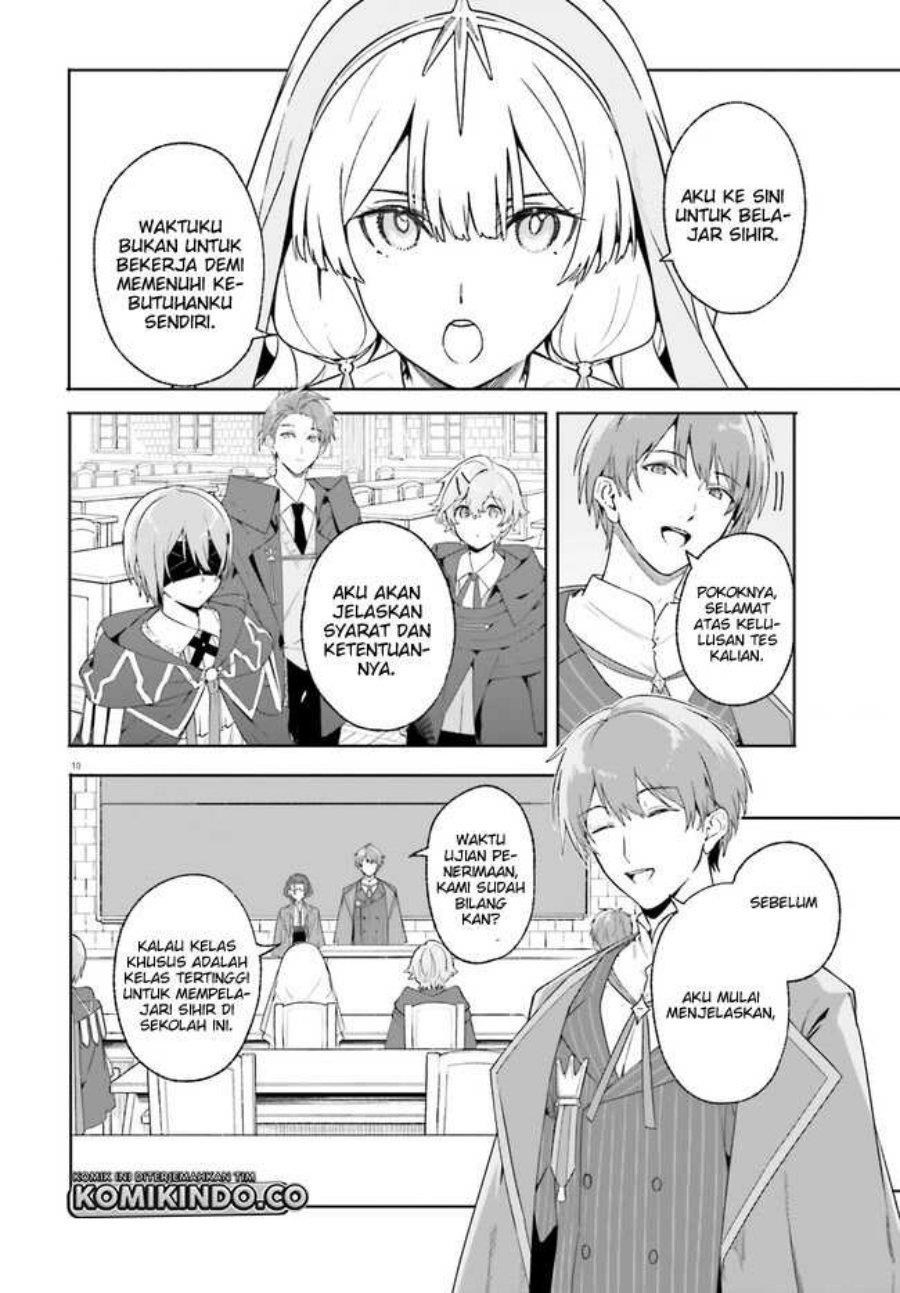 Majutsushi Kunon wa Miete Iru Chap 18.1 - Next Chap 19.1