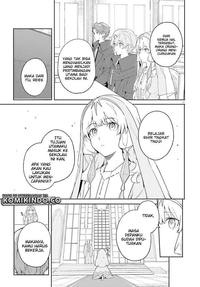 Majutsushi Kunon wa Miete Iru Chap 18.2 - Next Chap 19.2