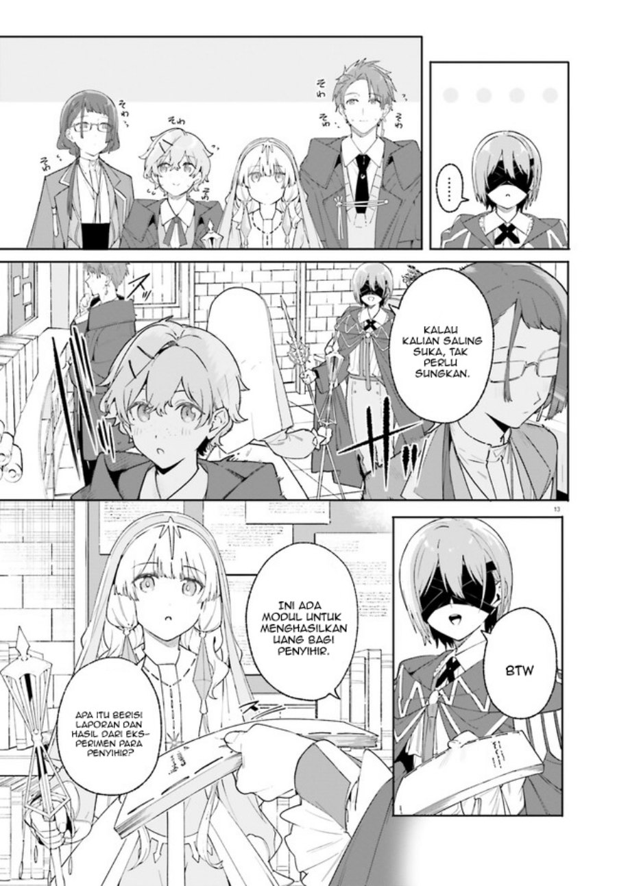 Majutsushi Kunon wa Miete Iru Chap 19.1 - Next Chap 20.1
