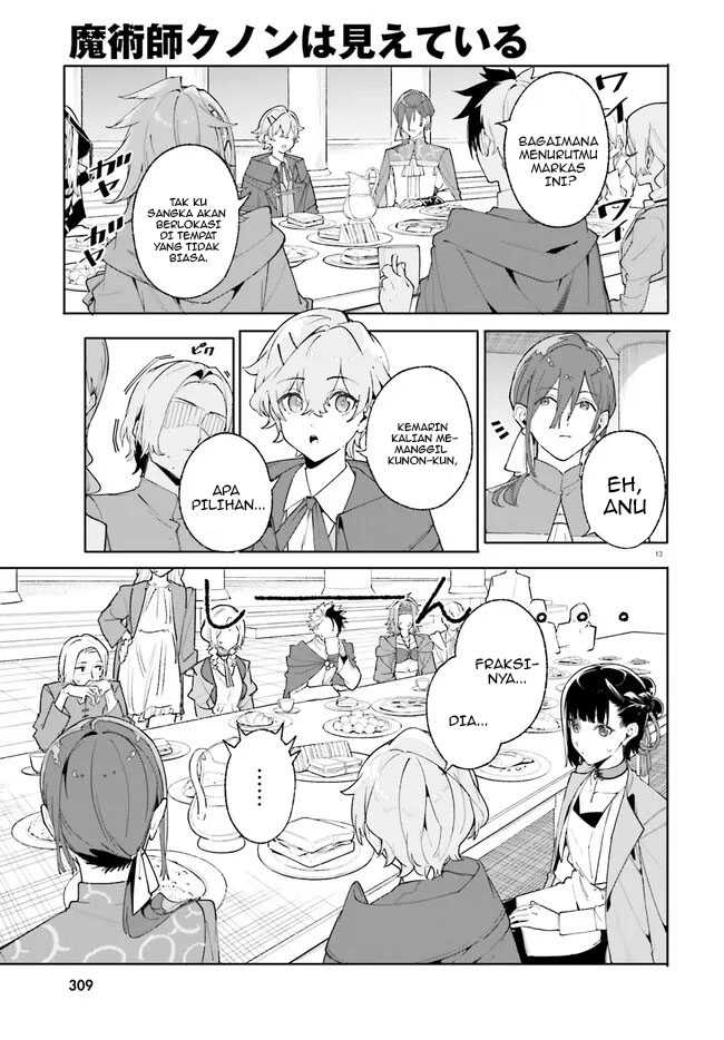 Majutsushi Kunon wa Miete Iru Chap 24.1 - Next Chap 25.1