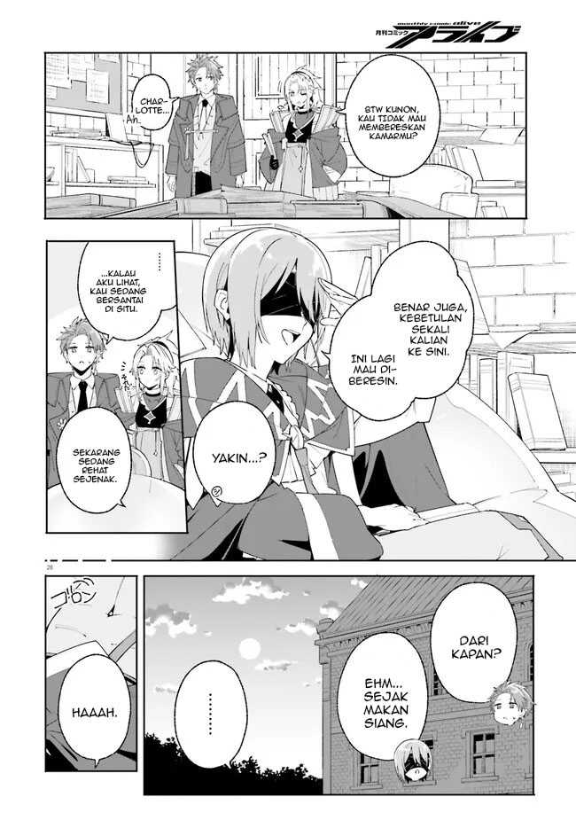 Majutsushi Kunon wa Miete Iru Chap 24.2 - Next Chap 25.2