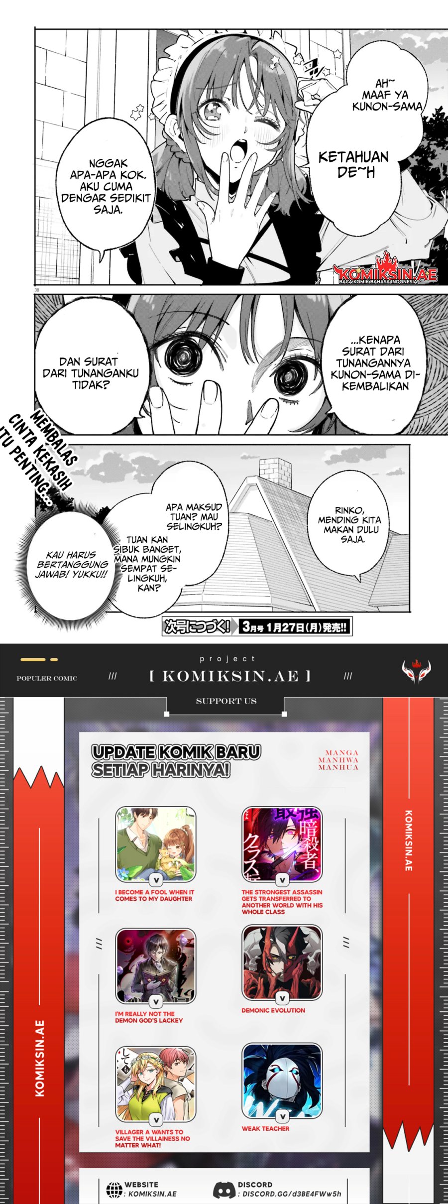 Majutsushi Kunon wa Miete Iru Chap 33.2 - Next Chap 34.2