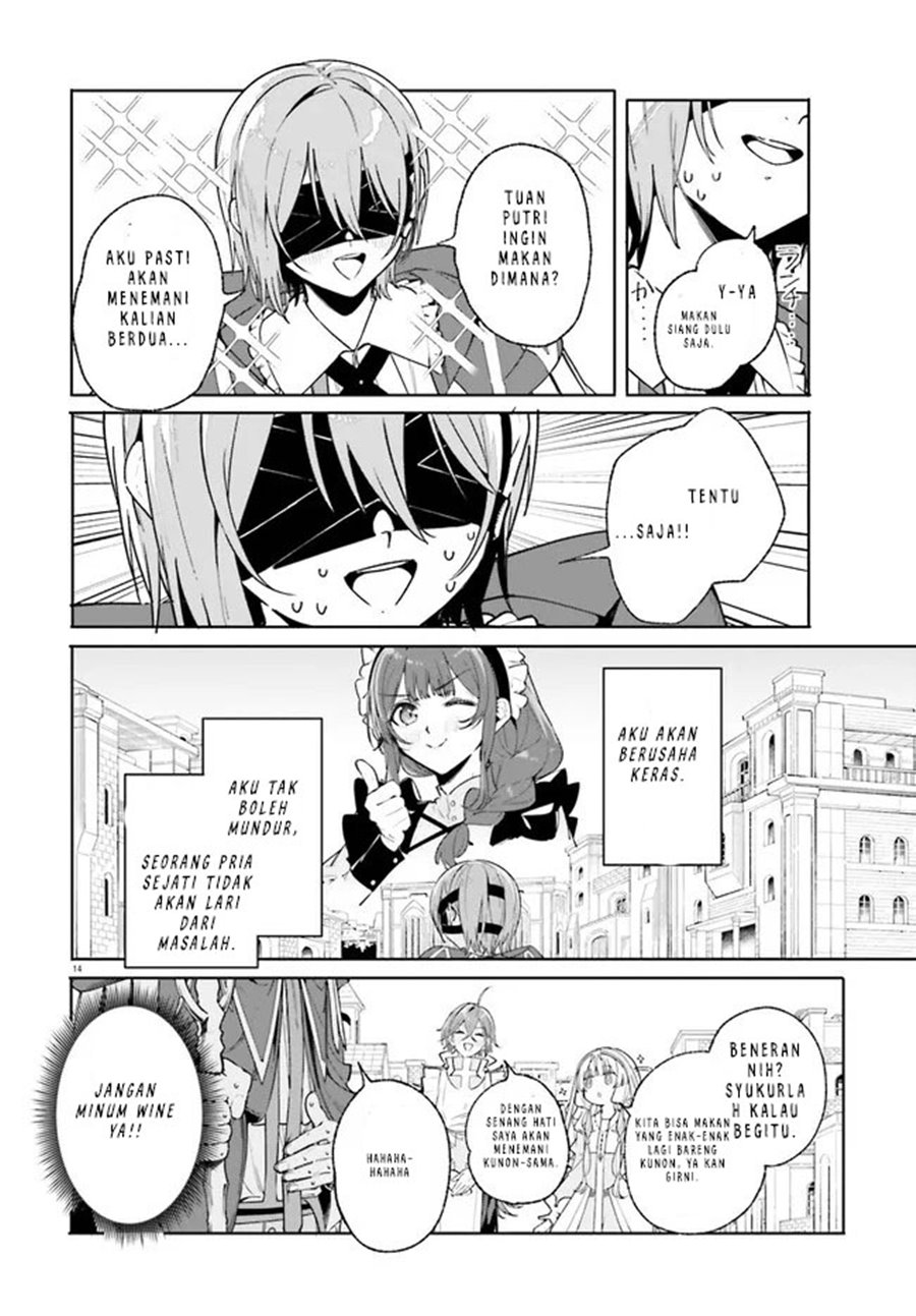 Majutsushi Kunon wa Miete Iru Chap 32.1 - Next Chap 33.1