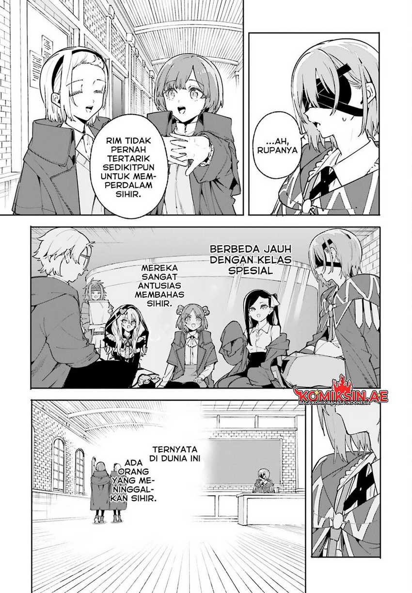 Majutsushi Kunon wa Miete Iru Chap 34.1 - Next Chap 35.1