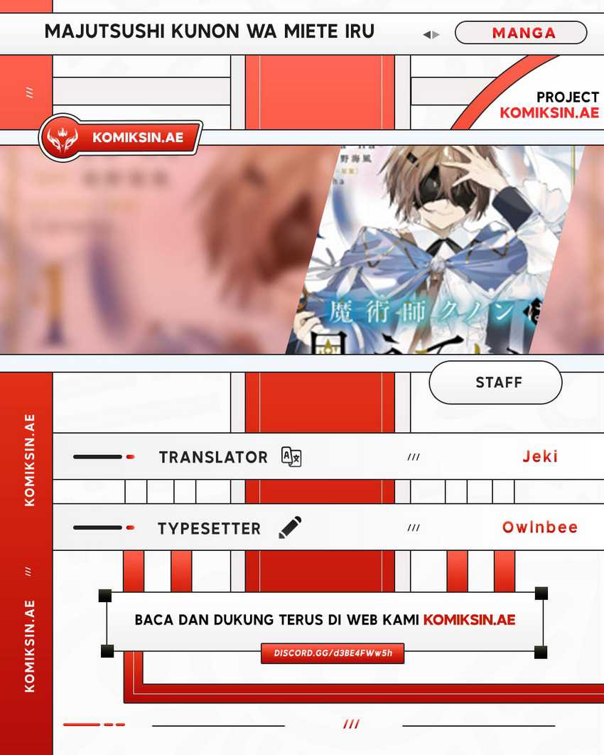 Majutsushi Kunon wa Miete Iru Chap 35.1 - Next Chap 36.1